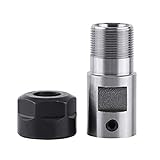 Akozon　モータスピンドル 専用 ロッド　ER11コレットチャックモーターシャフトスピンドル延長ロッドCNCフライス加工用インナー8MM