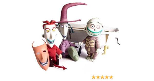 ナイトメア ビフォア クリスマス 10th Anniversary Special コレクションドール ロック ショック バレル フィギュア ドール 通販 Amazon