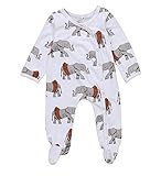 Glosun SLEEPWEAR ユニセックス・ベビー カラー: ホワイト