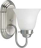 Homestyle hs27007 – 09 OneライトBathブラケット( CFL ) in Brushedニッケル