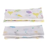 Kesoto 新生児　幼児用　コットタオル　ブランケット　ベビータオル　毛布　コットン製　約120 * 120cm　