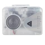 カセット テープから MP3 コンバーター プロフェッショナル FM AM (透明)