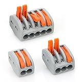 aUspa 222 – 412 ( 10 ) 222 – 413 ( 10 ) 222 – 415 ( 10 ) lever-nut詰め合わせパックConductorコンパクトワイヤコネクタpack-