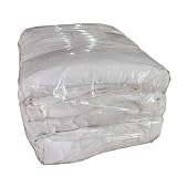 [19inch] 【5kg/未使用 タオルウエス 綿100％ C級品 色混 精練・漂白加工 工業用 業務用 清掃 油汚れ対応 パイル生地 バス フェイスタオル 綿ウエス ※一部 綿90％/裁断品あり
