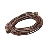 Master Electrician 02356-07ME 40-Feet Round Vinyl Outdoor. Extension Cord, Brown [並行輸入品]