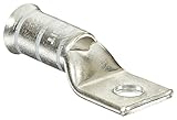 Panduit LCAF250-12-X Flex Conductor Lug, One Hole, Standard Barrel With Window, Flared NEBS, 250 kcm
