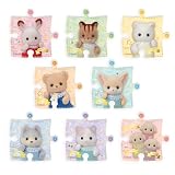 【 シルバニアファミリー パズバッジ BOX 】 PB-01 キャラクター グッズ 雑貨 バッジ パズル アクリル パズルバッジ アクリルバッジ 安全ピン付 エポック社 EPOCH 【8個入BOX販売】