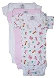 Bambini 3 - Pack幼児赤ちゃん男の子女の子綿100 %半袖Onesieさまざまな – Small ( 6 – 12 )