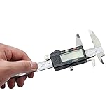 Carejoy デジタルノギス 6inch 150mm 液晶デジタルノギス 内径/外径/深さ/段差測定 ホールド機能 高精度 コンパクト 電池付