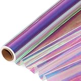 カラーセロハン ラップロール 30m 幅40㎝ ラッピング 包装紙 工作 装飾 (オーロラ) (オーロラ)