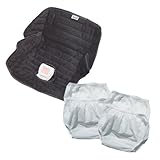 Dappi Waterproof Nylon Diaper Pants with Piddle Pad Car Seat Liner, Extra Large by Dappi/Summer Infa