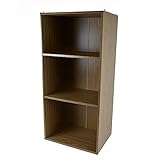 コーナン オリジナル 3段可動棚ボックスα KR18-7197-OAK オーク 約幅41.8×奥行29.0×高さ88.0cm