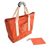 Flinellife 多機能旅行バッグ シューズ収納 特大サイズトートバッグ 大容量 ショルダー マザーズバッグ 軽量 防水 スポーツトートバッグ