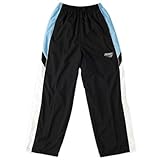 [バイク] ウィンドアップパンツ BK5341 ブラック×サックス O