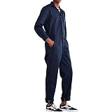 (ディッキーズ) Dickies つなぎ 長袖 ロングスリーブ カバーオール 作業着 メンズ ダークネイビー 48611 LONG SLEEVE COVERALL L [並行輸入品]