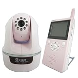 ベビーモニター　デジタルワイヤレス　プレミアムベビーピンク　（赤ちゃんカメラ）（介護用モニター）（回転ズーム機能付き）【i-vexs】