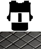 ［Ｄｅａｒ Ｃｏｌｏｇｎｅ］アルファード 30系 前期 後期 フロアマット ２/3列目 セット ヴェルファイア カーマット 自動車マット ハイブリッド ガソリン fm026 30系ガソリン車用 合皮・ブラック