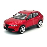 Bburago（ブラーゴ）1/43 アルファロメオ トナーレ レッド ミニカー ダイキャストカー 完成品 1:43 Alfa Romeo Tonale 18-30468 RD