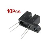 スイッチ，SODIAL(R)1/8"ギャップフォトインタラプタスロット付き光スイッチwブラケット　HY870P ｘ10