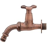 カクダイ ガーデン用万能ホーム水栓 ブロンズ 701-334-13