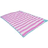 Palm Beach Crew Brilliant Blanket - Cabana Pink Stripes by Palm Beach Crew [並行輸入品]