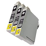 Inc.com IC53 (MB/マットブラック) 互換 インク カートリッジ ３本セット 残量表示対応最新ICチップ ISO14001/ISO9001認証工場生産 国内梱包再検品 エプソン 用 シマウマ