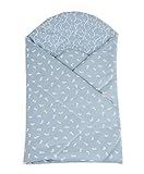 Motherhood Newborn Soft Snuggle Pod Swaddle Blanket Wrap (Blue Classics) by Motherhood