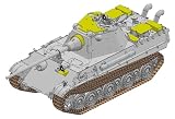 プラッツ ドラゴン 1/35 WW2 ドイツ パンターF型 対空増加装甲タイプ w/赤外線暗視装置 プラモデル DR6917 (戦車)