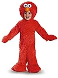 Disguise 76876S Elmo Extra Deluxe Plush Costume, Small (2T) by Disguise