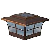 Classyキャップsl086 6 x 6 Prestige Solar Postキャップ – 4パック/銅