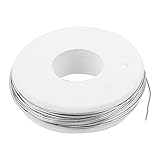 uxcell ニクロム線 ヒーター線 ヒーターワイヤー 熱線 電熱線 ロール ケーブル ヒーター 熱抵抗 電子部品 ニクロム