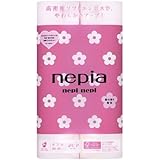 Amazon ピンクの2倍巻ダブル 12ロール 6パック入り コトブキ製紙株式会社 トイレットペーパー