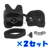 【FocusOne】2個 互換 エアクリーナーケース エアフィルター付 刈払機 草刈機 ワルボロ キャブレター WYL WYJ WYK
