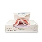 SONARIN 再利用可能マイクロファイバー布ベビーワイプベビータオル、柔らかく、100 枚入(10 パック)