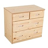 【JAJAN】天然木システムベッド【KURA】チェスト [KURAオプション][※単品でも使用OK]