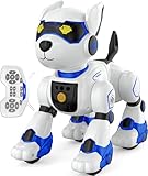 ロボット犬 音楽演奏 犬型ロボットプログラミング 音声制御電子 ペット ペット触れてインタラクティブ 犬 おもちゃ 男の子 女の子 誕生日プレゼント 癒やしい 子ども用電動ロボット家族クリスマス贈り物