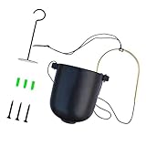 P Prettyia ミ二植木鉢　フラワーポット　プランター容器　鉢植え　サスペンション可能　耐久性　変形しにくい　