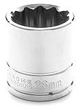 Performance Tool W32826 1/2" Drive 12-Point Socket, 26mm [並行輸入品]