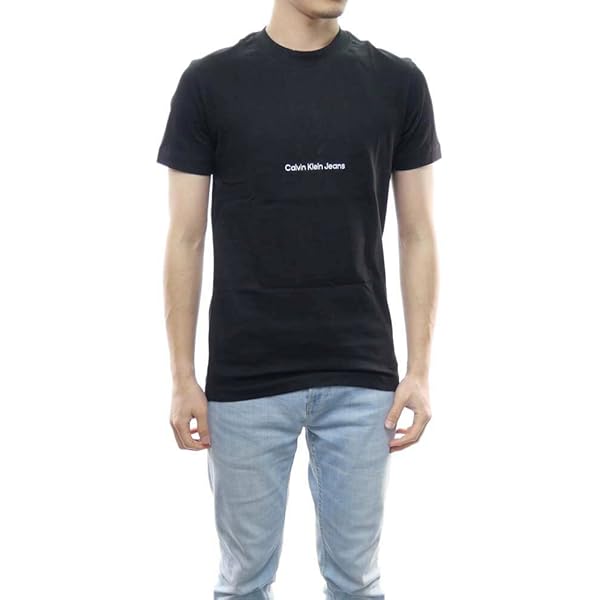   カルバンクライン 原宿 ブラック Tシャツ M Amazon | (カルバンクライン) Calvin Klein Tシャツ メンズ 黒