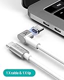 ELECJET magsafe usb c マグネット 6ピン マグネット式充電ケーブル PD...