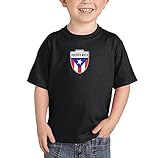 幼児/幼児プエルトリコCrest Flag – ShieldフラグTシャツ カラー: ブラック