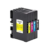 【pomme】 GC42K GC42C GC42M GC42Y 顔料 お得な4色セット リコー対応 インク 残量表示機能付 ISO14001/ISO9001認証工場 (GC42 GC42H)