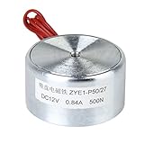 IPOTCH 保持電磁石　M4 　長寿命　強力　自動販売機／家電／機械に適し　12V DC 　0.84A　50Kg 　　