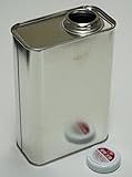 角 空缶 1L ローヤル缶/ブリキ缶 角缶 あき缶 無地缶 塗料 小分け 1000ml