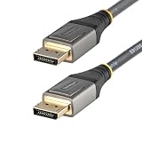 StarTech.com DisplayPort 1.4ケーブル 3m／8K60Hz HDR10対応／4K120Hz UHDビデオ／ディスプレイポート1.4ケーブル／VESA認定モニターケーブル／DP - DP オス・オス DP14VMM3M