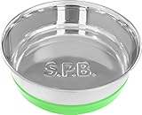 S.P.B. (スーパーペットボウル)犬用食器 フェスティバボウル ライム M サイズ