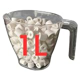 D.Stomo ろ過材 セラミック お魚/ハッピー ろ材 5L 3L 1L アクアリウム 浄化 硝化バクテリア 水質改善 淡水 海水 (1L)