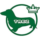 14色 愛犬名 or 犬種名入り ミニチュア カニンヘン ダックスフンド スムース ステッカー DOG ON BOARD【DOG IN CAR ワンコ 名入れ ネーム ドッグ 犬 カーサイン 名前】 