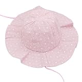 yopindo幼児幼児用ベビーガールズEyelet Hollow Wide Brim Sun Protection夏帽子 1-4 years old ピンク 4327889695