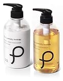 シャンプー コンディショナー セット [ プリュ (PLuS) ] ナチュラル オリジン モイスト & リペア SET (500mL + 500mL 計 1000mL) ノンシリコン アミノ酸 サロン 仕様 トリートメント リンス 人気 ツヤ さらさら まとまる しっとり おしゃれ